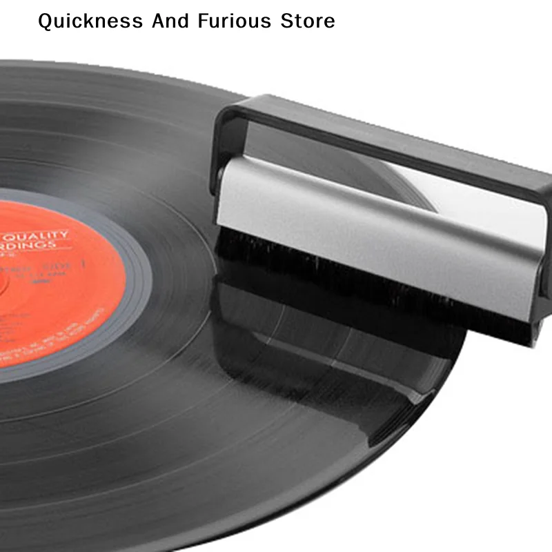 1PC Vinyl Record Cleaner Brush - Dust Removal Turntable Cleaning Tool for CDs/LP Protect Your Precious Vinyl Records with Ease