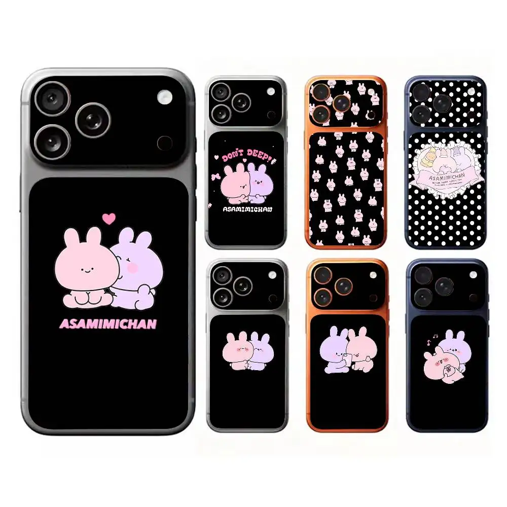 

Cartoon Cute Asamimichaan For IPhone 17 Pro 17 Pro Max Rear Skin Wrap Decal Protective Sticker
