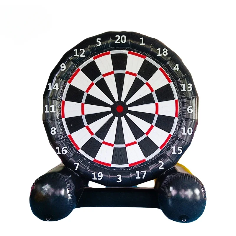 Round inflatable soccer dartboard/football dart board/human dart for sale