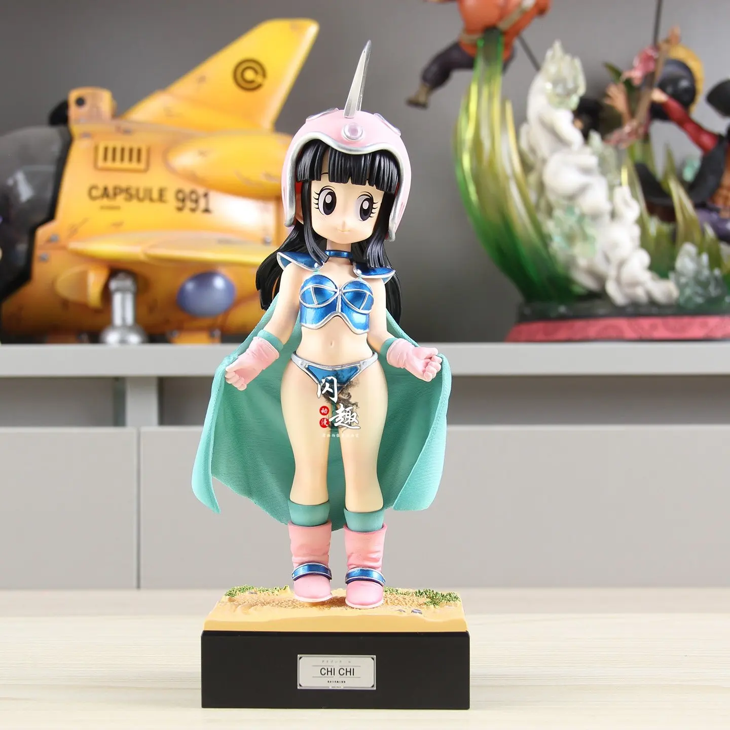 

JT Dragon Ball Childhood ChiChi Figure Anime Statue Collectible Cartoon Character Desktop Decoration For Anime Fans Collectors