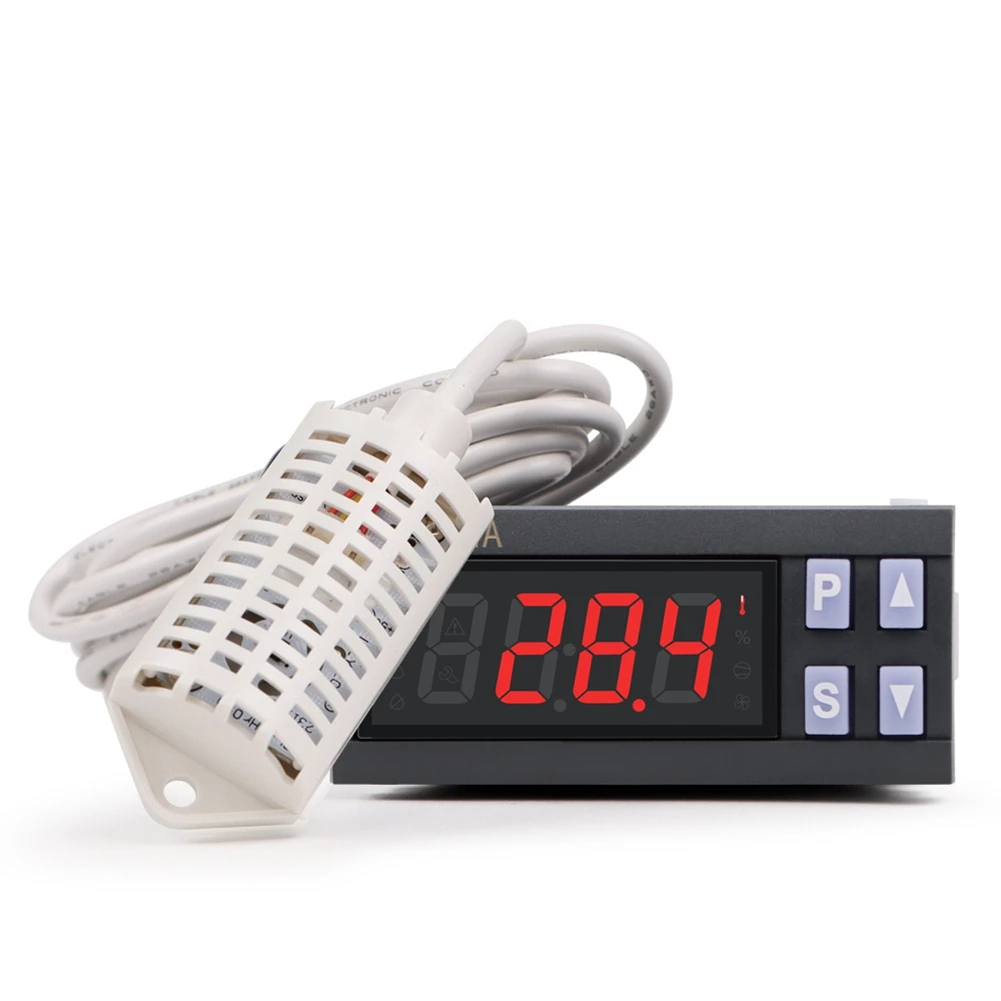 A60ZZL-7801A Temperature Humidity Controller Incubator Temp Humidity With Sensor For Hatching Storagemay