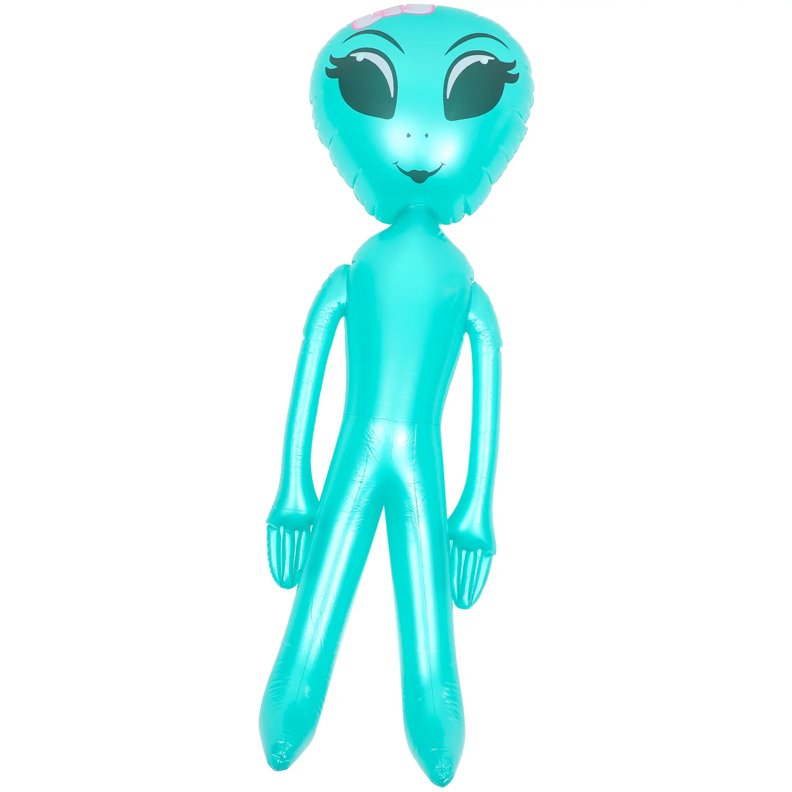 

Inflatable Alien Props Halloween Balloon Party Games for Kids Alien-Shaped Balloons Toy