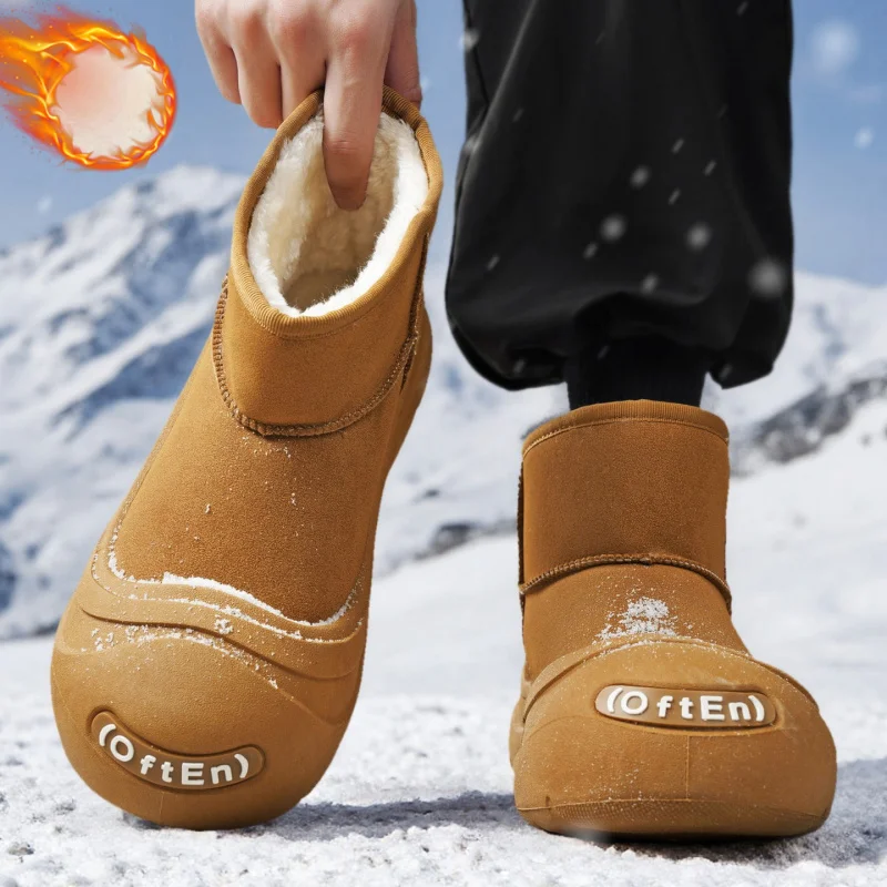 

Мужская осенне-зимняя новинка, спортивная повседневная обувь с низким берцем и мягкой подошвой, легкая дышащая сетка - модные уличные походные ботинки