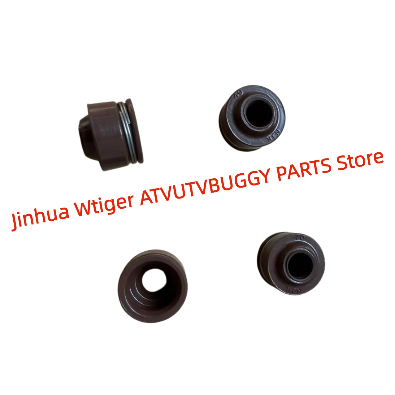2Pairs 4pcs Original Seal Ring Of Valve Stem 0010-022500-10000 For CF 450 550 600 850 1000 cc ATV UTV Cforce Parts