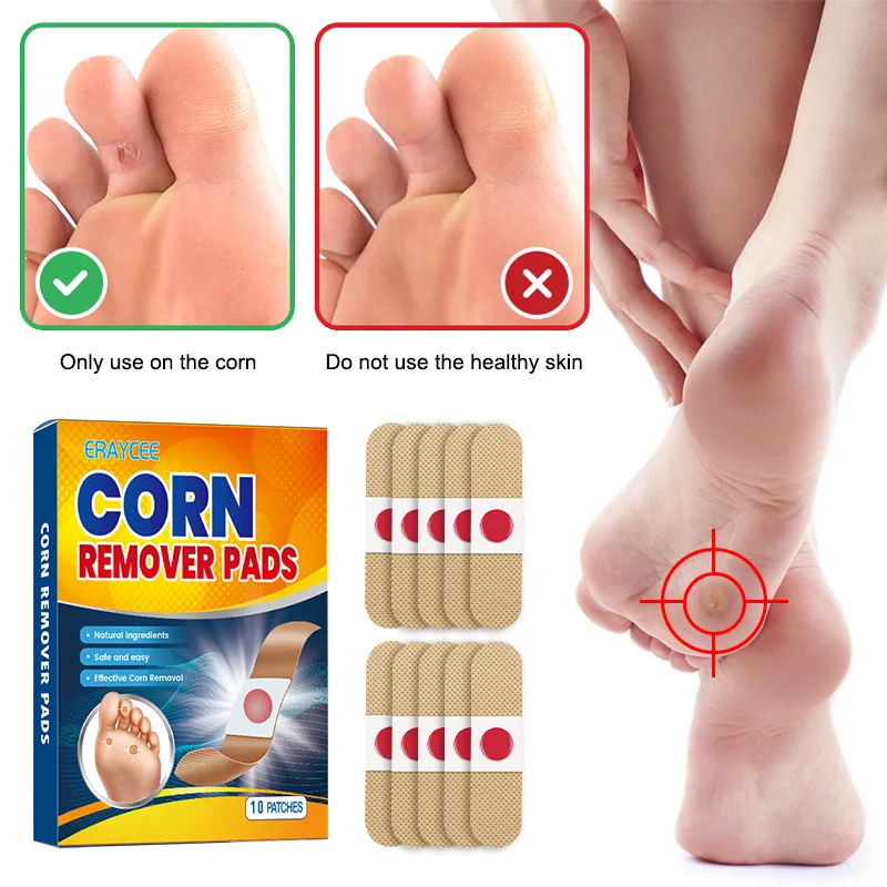 ERAYCEE Chicken Eye Patch for Painlessly Removing Corns and Calluses