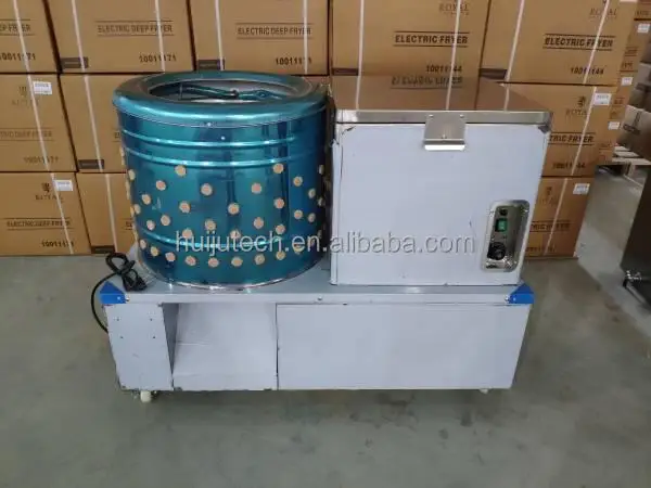 Capaciteit 16-18 Kg/batch 201ss Slachten Kip Plucker en Scalder Gecombineerde Machine/Gevogelte Haar Veer Machine HJ-60B