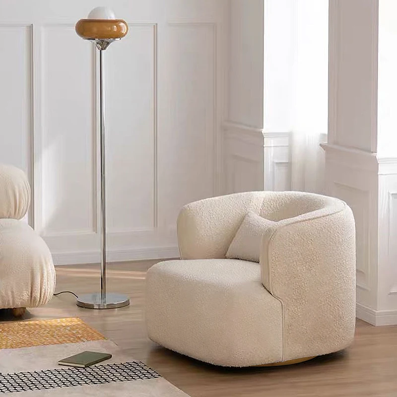 

Nordic Simple Living Room Chairs Designer Modern Single Comfy Chairs Living Room Ergonomic Swivel Muebles De Sala Furniture Home