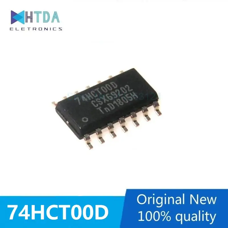 20pcs/lot 74HCT00 74HCT00D SN74HCT00DR HCT00 SOP14