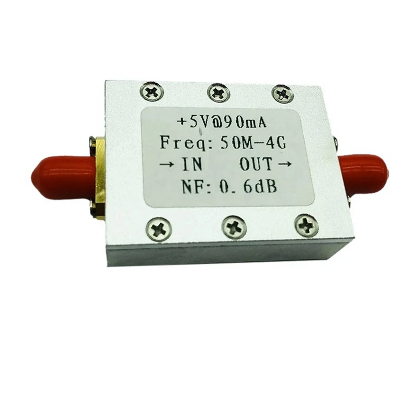 Ultra Low Noise nf = 0,6 dB hohe Linearität 0,05-4g Breitband verstärkung lna Eingang bis zum HF-Modul einfach zu bedienen