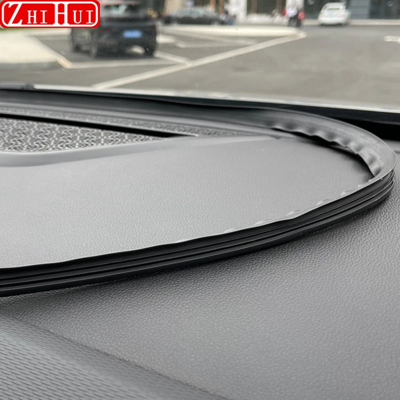 

For Haval F7 II 2024 2025 2nd Gen Car Styling Sound Insulation Strip Central Control Rubber Sealing Strip Auto Accessories