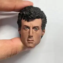 1/6 Scale Young Men Soldier Rocky Head Carving Head Sculpt Boxing Soldier For 12'' Action Figure Model Toys