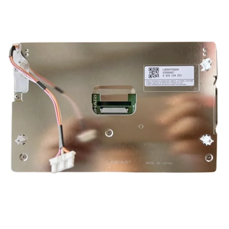 جديد الأصلي LQ080Y5DG04 8.0 بوصة TFT LCD شاشة عرض لمرسيدس W221 W216 S450 S550 S600 CL550 CL600 أداة العنقودية