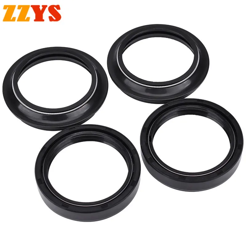 46x58x11 Motorcycle Fork Damper Oil Seal and 46x58 Dust Cover Lip For YAMAHA TT600 XV1900 Stratoliner Roadliner Raider XV 1900