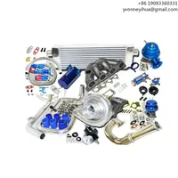 Wholesale Fit For Honda Civic Complete Turbo Kits D Series EX/Si 1.6L SOHC VTEC I-4 125HP D16Z6