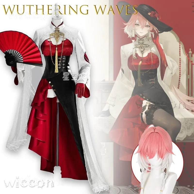 

Disfraz AWuthering Waves Didiliang Changli Косплей Костюм Полный комплект Аниме Персонаж Наряд Карнавал Хэллоуин фантазия disfraces