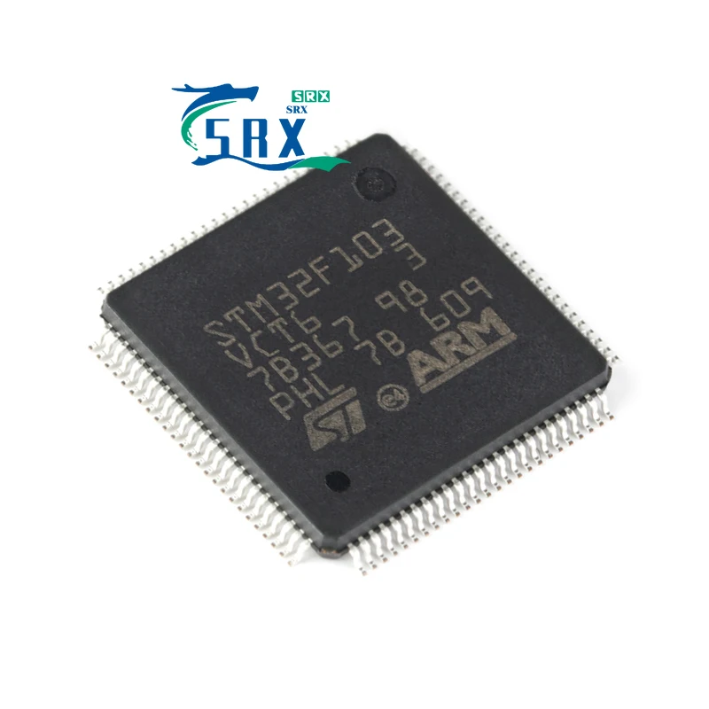 

Original genuine STM32F103VCT6 LQFP-100 ARM Cortex-M3 32-bit microcontroller MCU For bulk orders please inquire