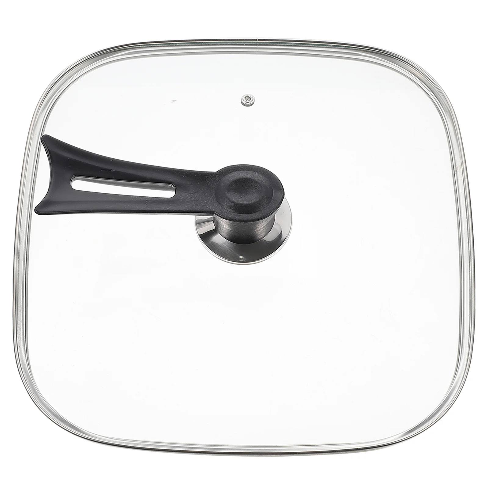 

Electric Heating Pot Glass Lid Toughened Transparent Pan Lid Ergonomic Handle Heat-Resistant Kitchen Cooking Pot Cover