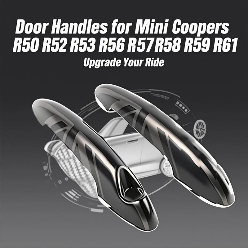 

Exterior Door Handle Cover Trim For MINI Cooper S JCW CLUBMAN COUNTRYMAN R50 R52 R53 R55 R56 R57 R58 R59 R60 R61 Car Accessories