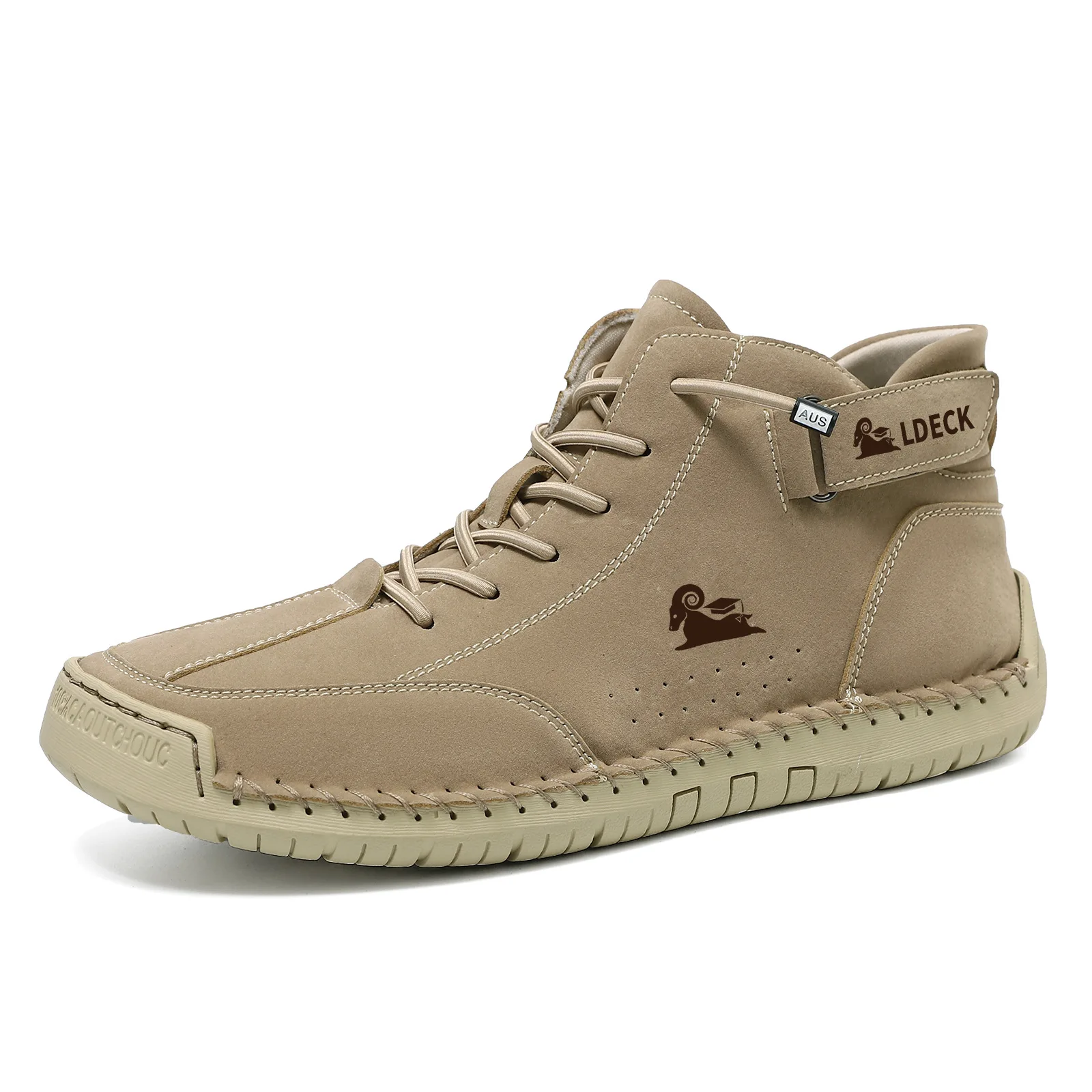Men's Shoes Four Seasons New Plus Size Handcrafted Casual Shoes Fashion Versatile Shoes Soft Soles Anti Slip Comfort Short Boots