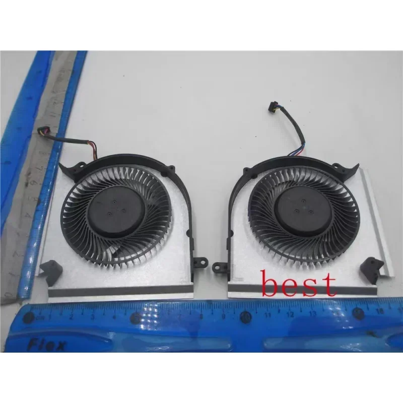 For PABD08008SH N453 N454 New For MSI GE66 GP66 MS-1542 CPU GPU COOLING FAN DC5 V 1.0A