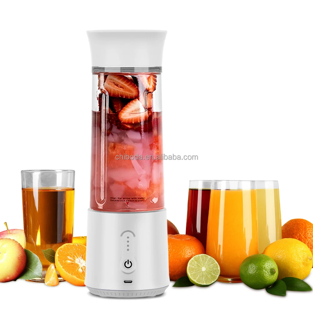 

Practical Hot Sale Smart Mini 6 Blades USB Fruit Blender Juicer Cup Portable Bottle Smoothies Mixing Cup for Kitchen Appliances