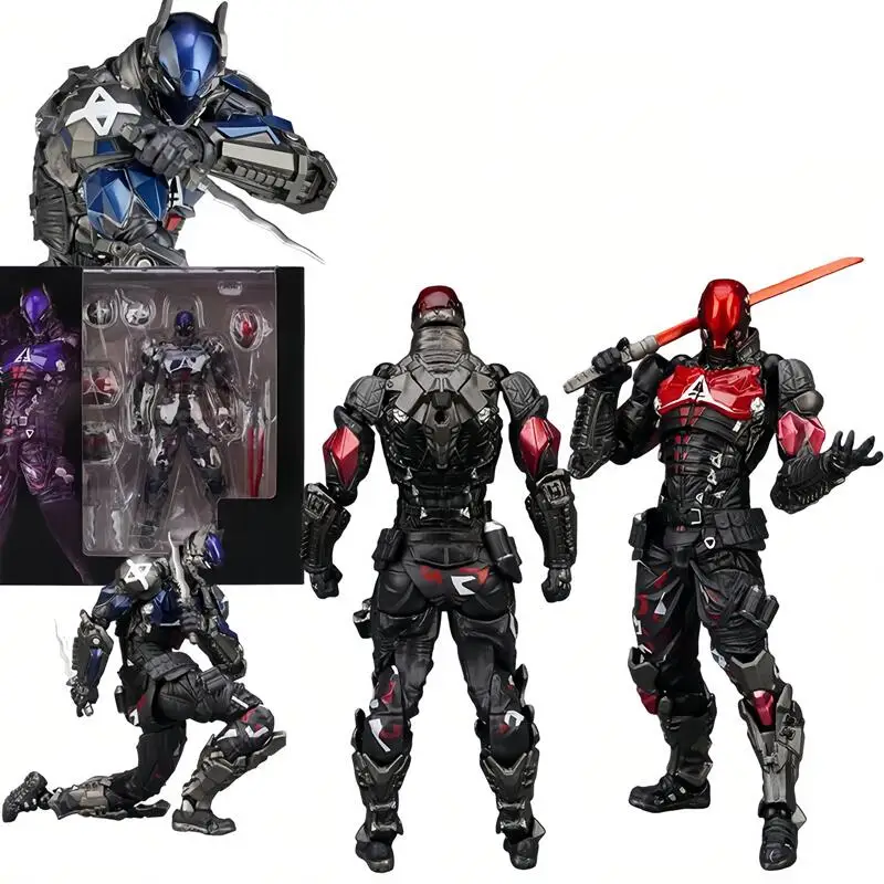 

17cm Arkham Knight Action Figure Amazing Yamaguchi Style Movable Joints Figurine PVC Model Collectible Toy for Fans
