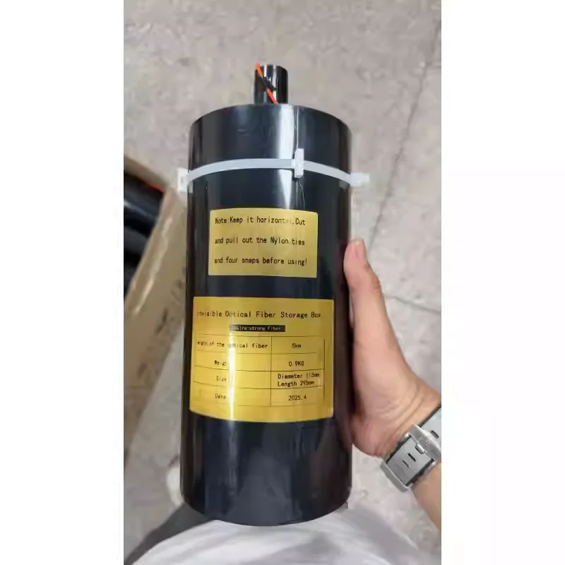 3KM 5KM 10KM 15km 20km Optical Fiber Canister Module For FPV UAV Sky-to-Ground Fpv Optic Fiber