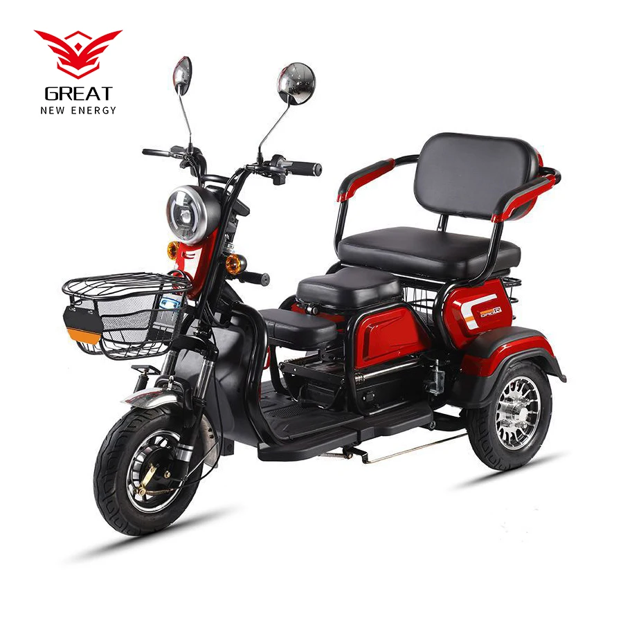 

Hot Sales 3 Wheeler Electric Bike Motor Electr Adult Tricycle 50km/H Adult Electric Tricycle Mobility Scooter Elderly