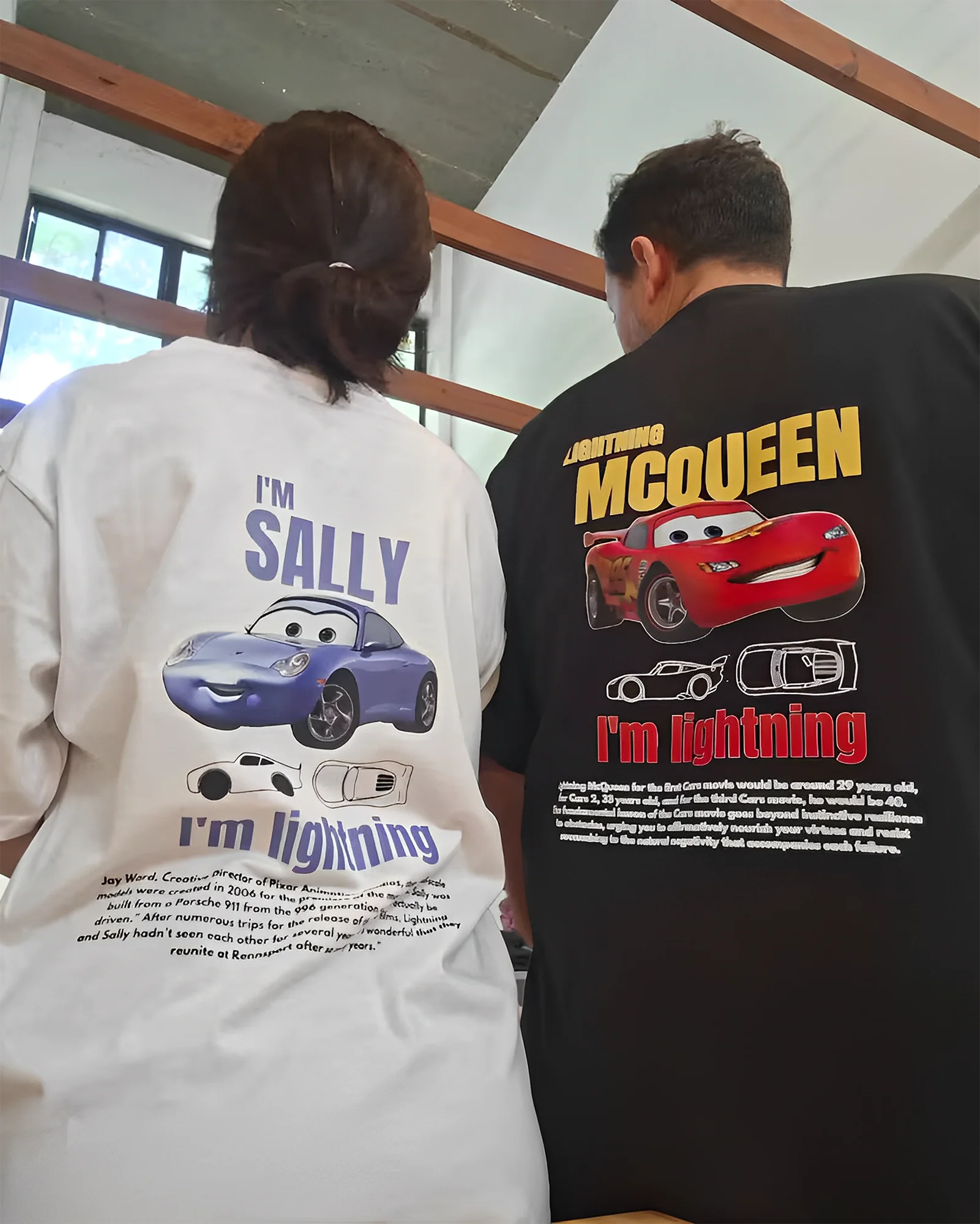 Men Women I'm Sally T Shirts Lightning McQueen Cartoon Cotton Clothes Amazing Short Sleeve O Neck Tees Graphic T-Shirt