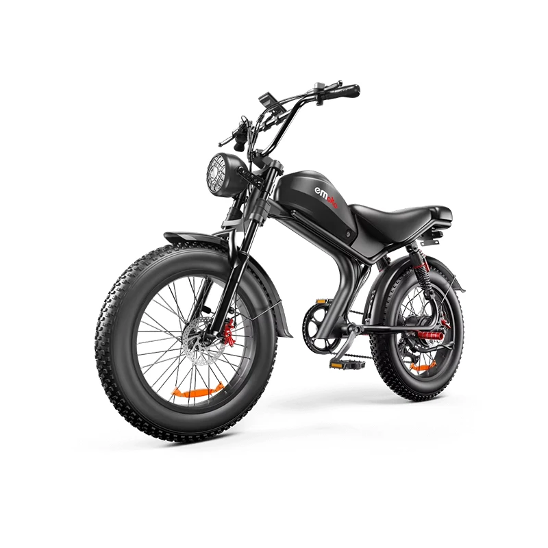 AliExpress NONE EMOKO C93 Electric Bike 1000W Motor（Marked 250W) 48V20AH Battery Hydraulic Brake E-Mountain Bike Adult 20" Fat Tire City E-bike