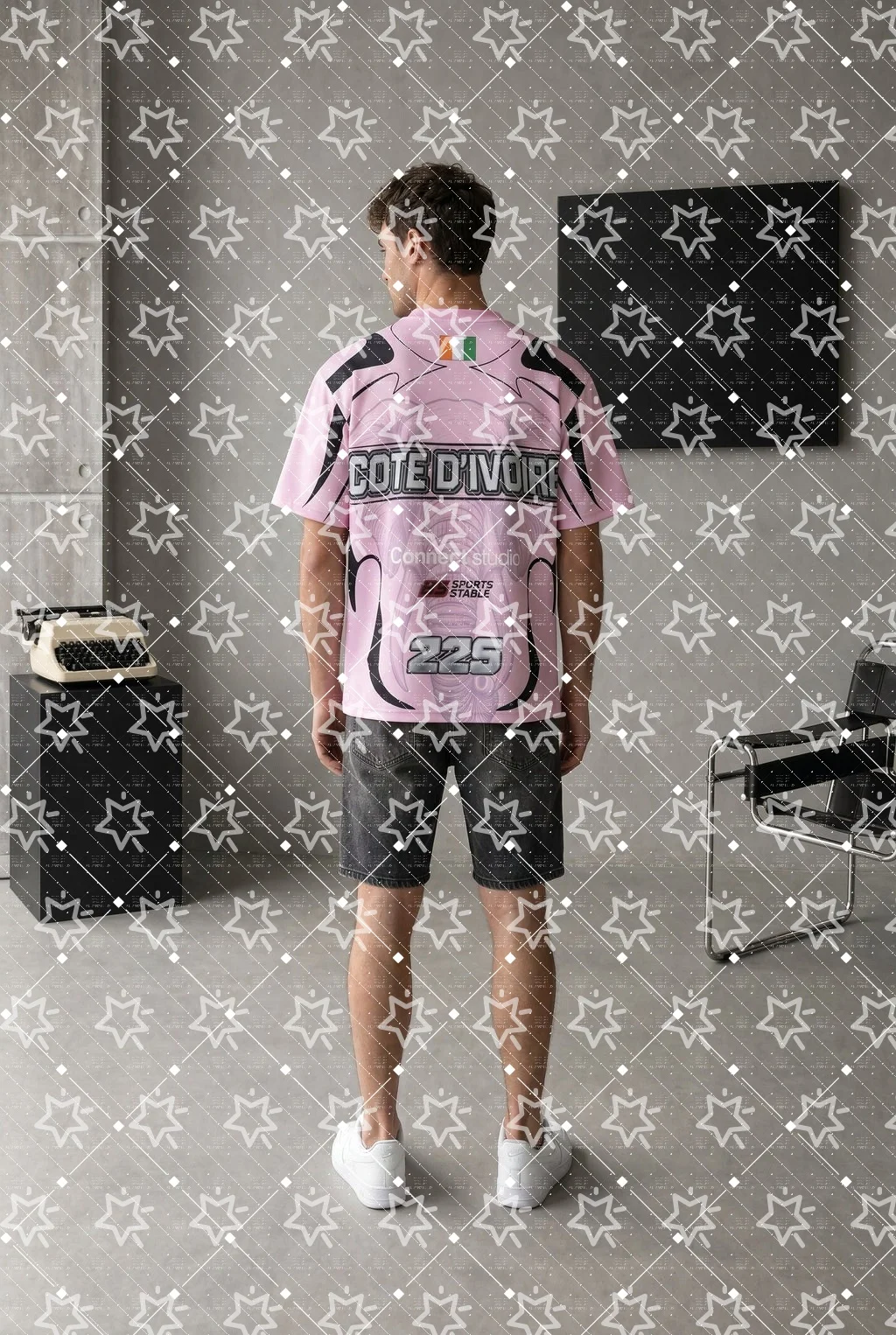 New Racing Style Trendy Football Sports Shirt, Sports Casual Adult and Children's Universal T-shirt