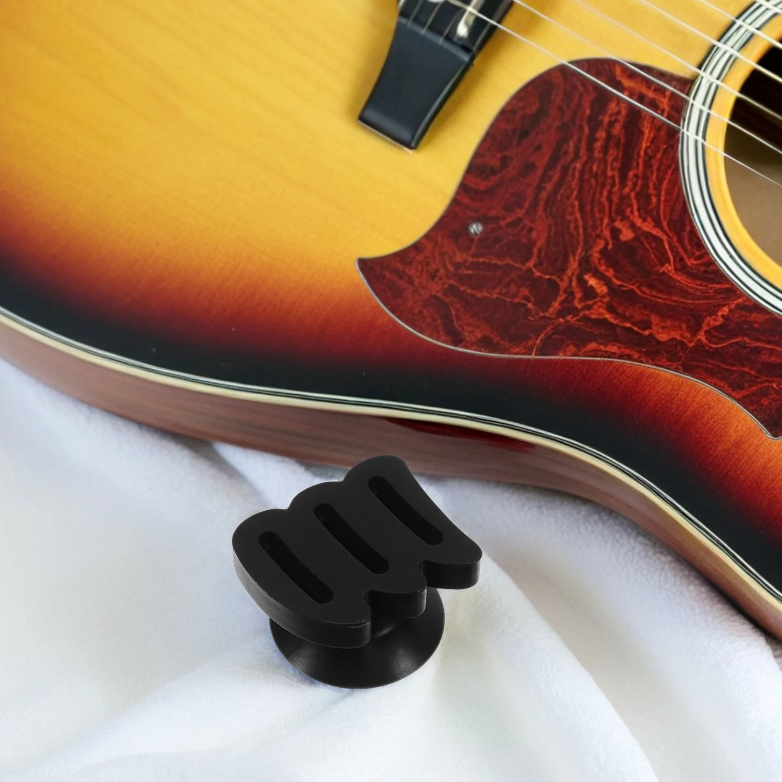 

Guitar Pick Clip Holder Suction Cup Professional Earth Tones Picks Lightweight Silicone Guitar Accessories