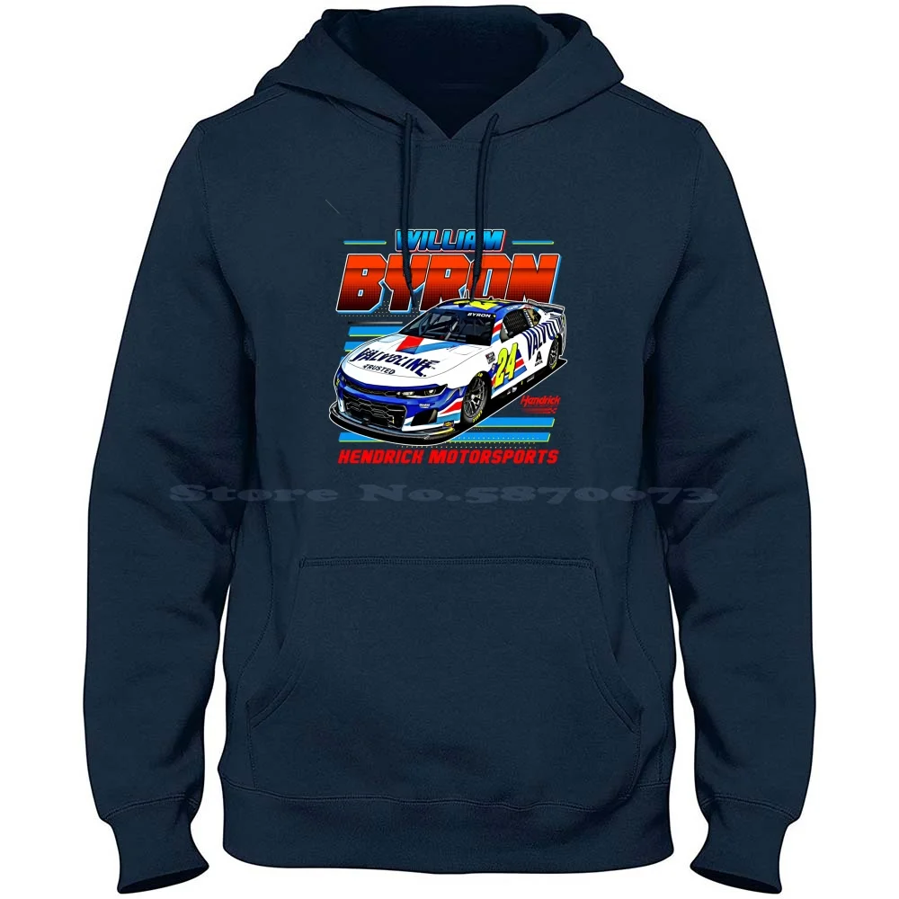 William Byron 24 Cup 2023 100% Cotton Hoodie T Shirt Dale Earnhardt Chase Elliott Gplegend Jimmie Johnson Richard Petty William