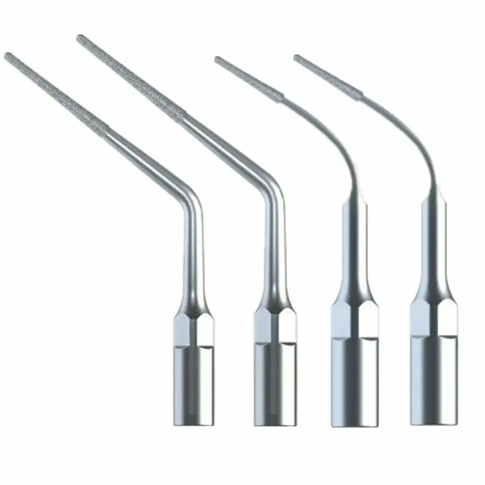 4pcs Dental Diamond Endo Perio Insert Tips PD3D ED3D for DTE SATELEC Ultrasonic Scaler