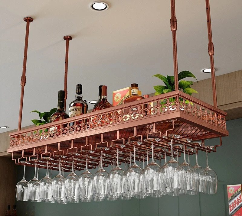 Bar stand Wine glass holder Wine glass holder Hanging upside down Shelf Goblet holder