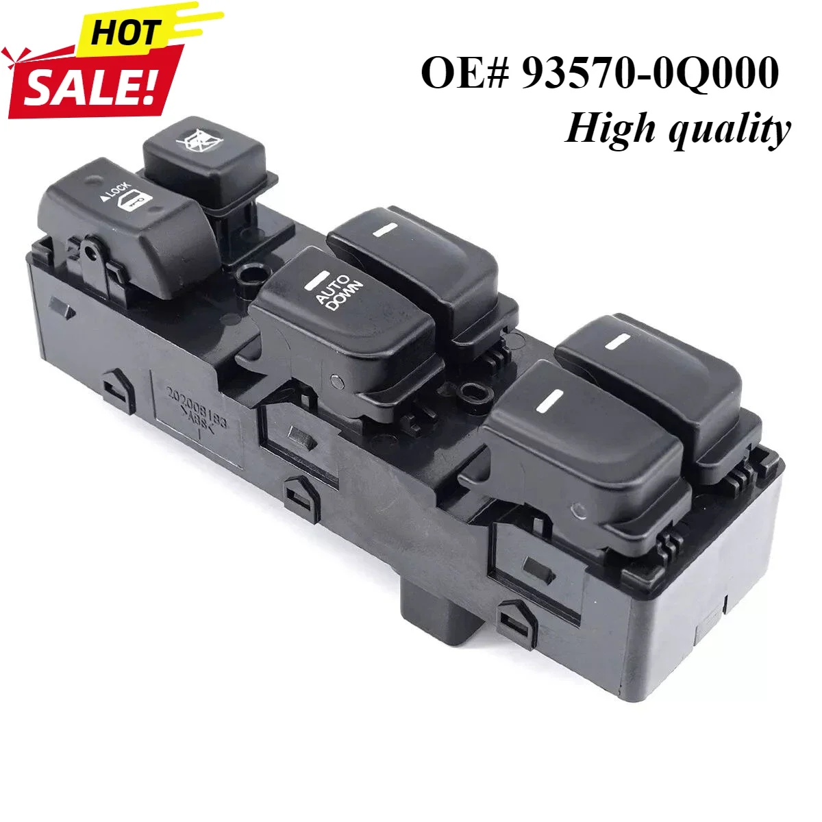 

93570-0Q000 935700Q000 93570-0Q010 93570-2H000 93570-0Q000M5 93570-0Q000-M5 Glass regulator control switch for Hyundai Yuedong