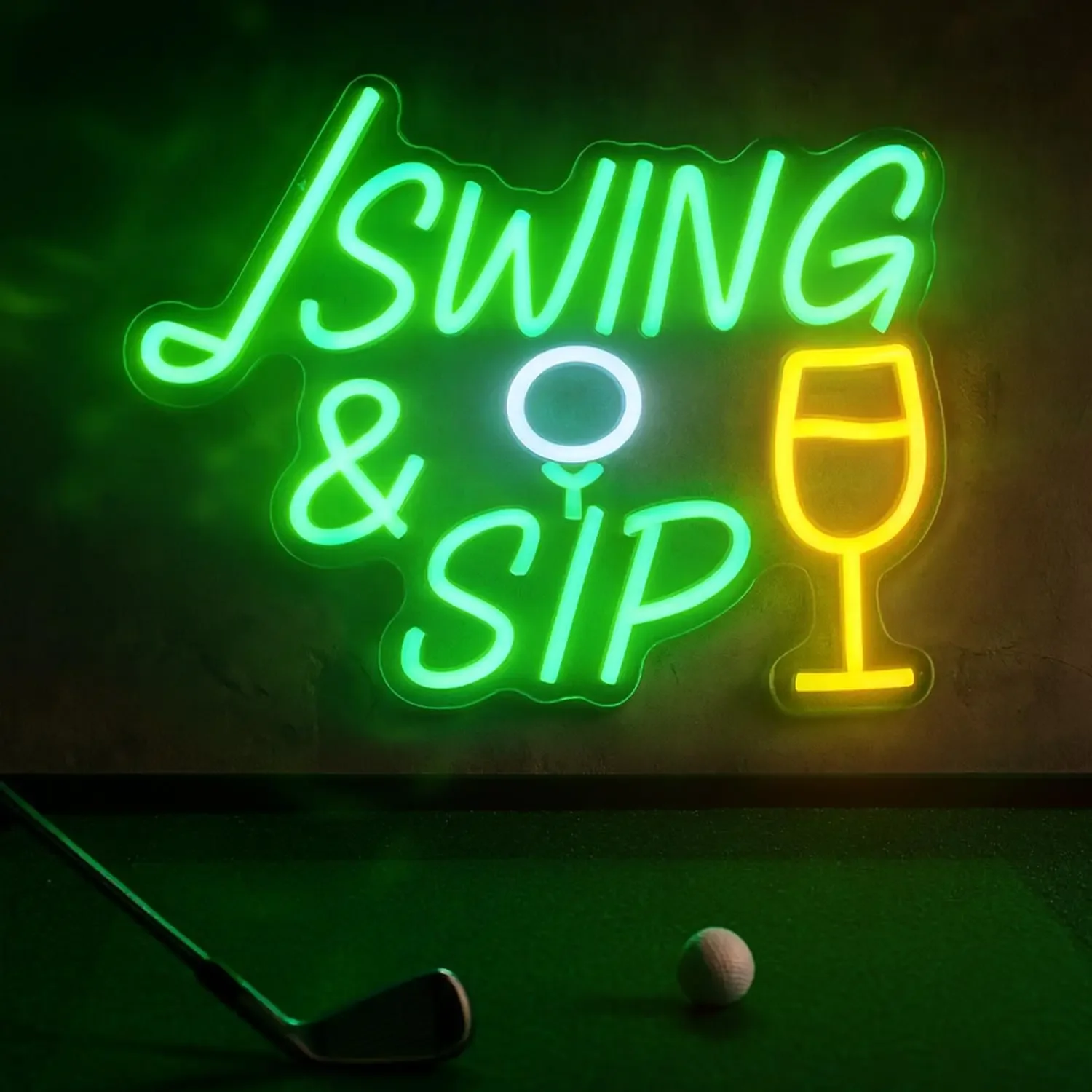 スイングネオン-ネオンライトサイン-usb調光可能-ledネオンサイン-壁飾り-寝室-ゲームルーム-リビングルーム-誕生日パーティーギフト