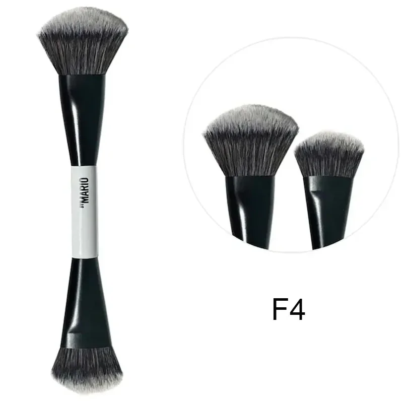 Zestaw do makijażu twarzy YZS: puder sypki i pędzel F4, mineralny, wodoodporny korektor, matujący puder utrwalający, kontrolujący wydzielanie sebum, kosmetyki.