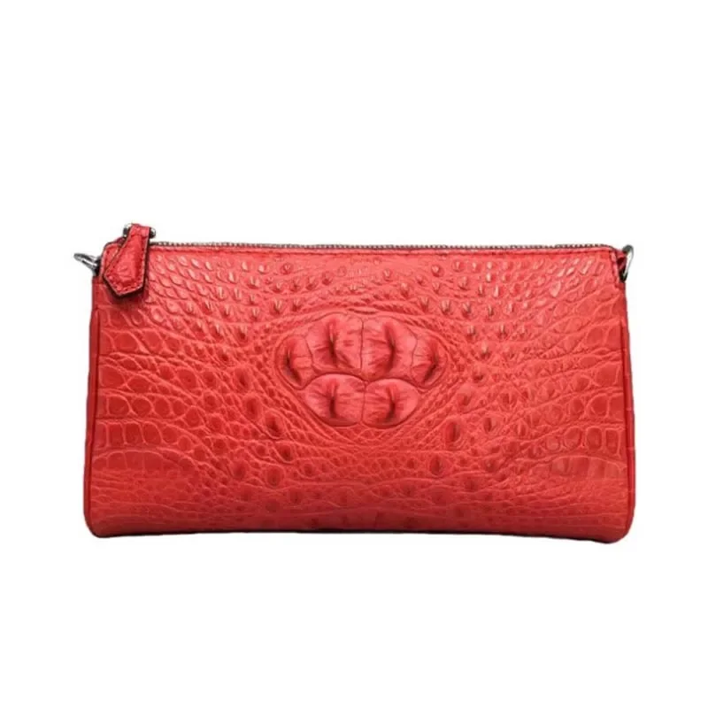 

wanexing new crocodile leather single shoulder bag leisure Oblique cross package fashion women chain bag