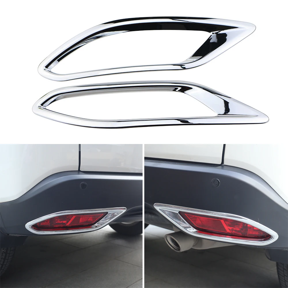 

For Honda HRV HR-V 2014 2015 2016 2017 2018 Rear Fog Light Lamp Cover Decorative Sticker Trim Styling Accessories