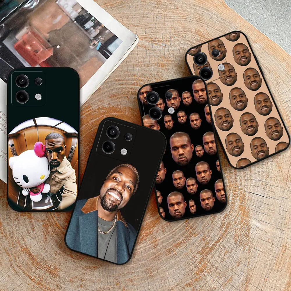 Cute Funny Kanye West Ye Phone Case For Redmi Note 13 12 12S 12T 11 11S 11T 11E 10 10S 10T 9 9S 9T 8 7 7S 6 5 Pro Plus Max Cover