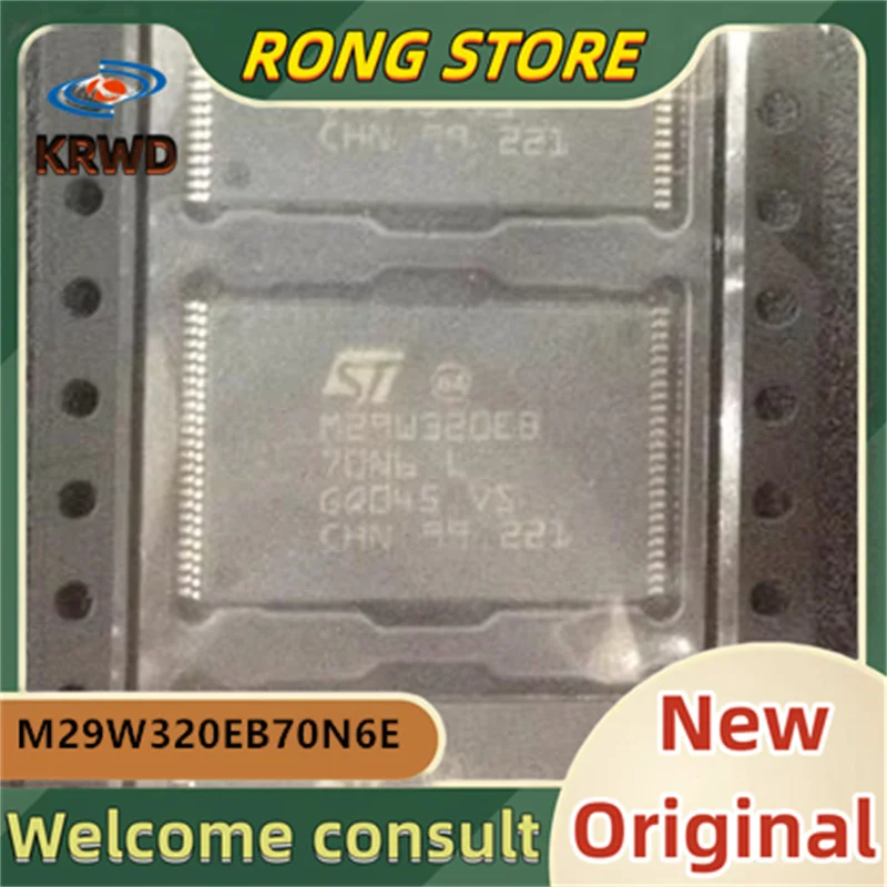 

10PCS M29W320EB70N6 New and Original M29W320EB70N6E TSOP48