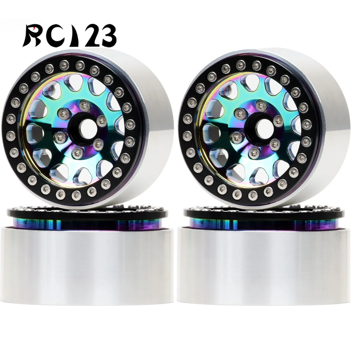 

Металлический 1,9-дюймовый обод с глибокой тарелкой Beadlock 12 мм с шестигранной головкой 57 мм для RC Crawler 1/10 Axial SCX10 TRAXXAS TRX4 Redcat Gen8 D90