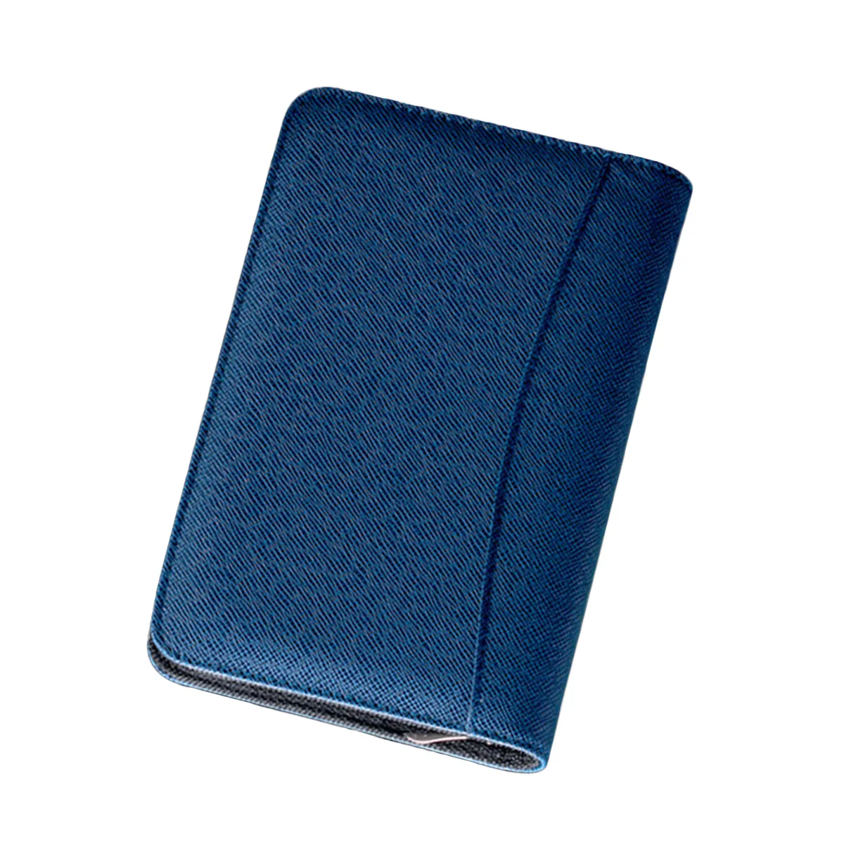 

Faux Notebook 6 Ring Binder Calculator A6 Size Travel Agenda Manager Zipper Business Notepad Coffee Color Practical