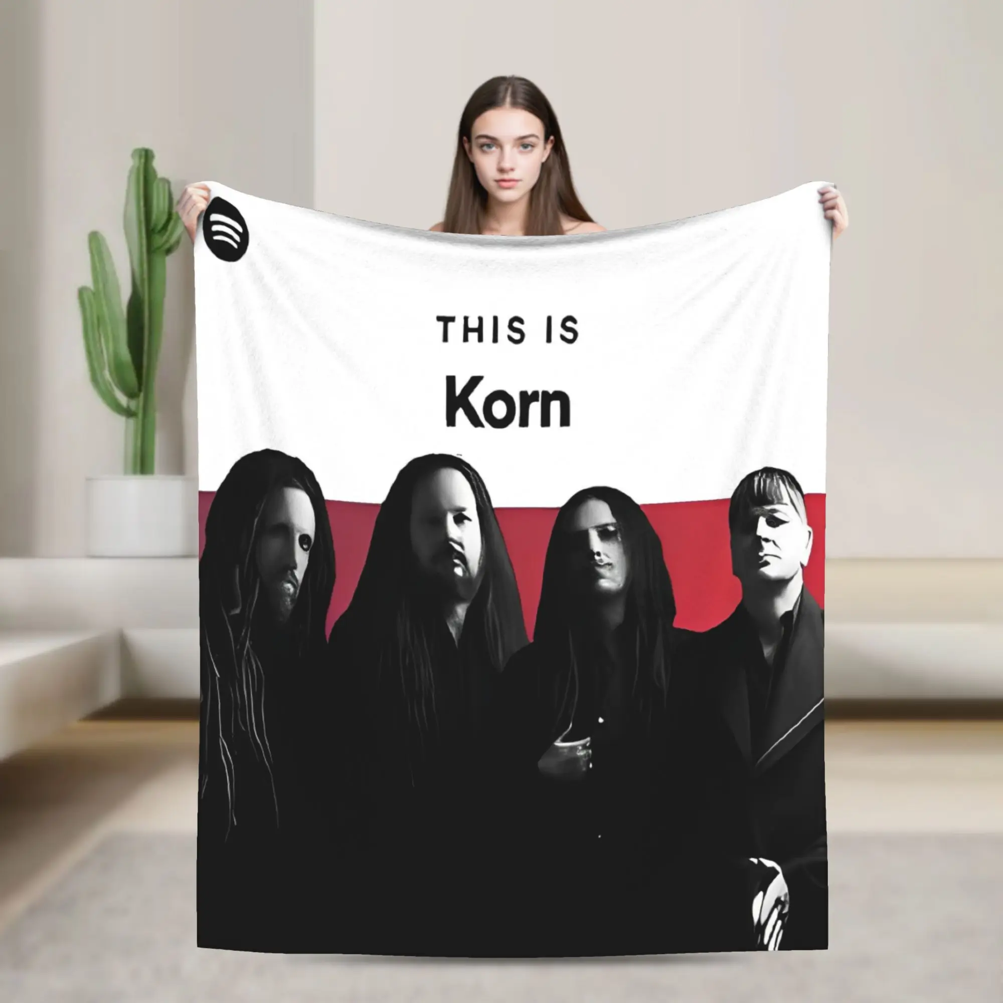 This is Korns Blanket Nu Metal Band Neidermeyers Flannel Awesome Warm Throw Blanket for Home Summer