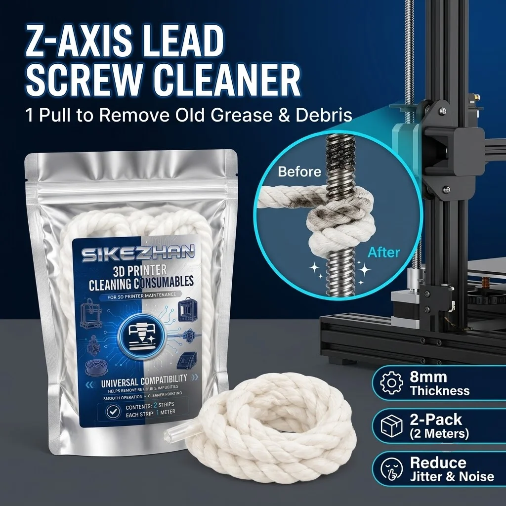 �y�Z�[�����z2���� 8mm 3D�v�����^�[ Z�� T8���[�h�X�N�����[ �N���[�j���O���[�v �M�A�t���X �O���[�X �_�X�g�����[�o�[ Bambu Lab Creality Ender Anycubic�c�[���p
