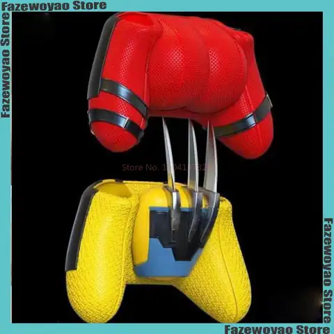 Xbox Gamepad-fodral Deadpool Wolverine Wolverine-fodral Anime Periphery 1 st för Xbox Series SX-skal till frontplåt 8 best sales xbox deadpool - №2