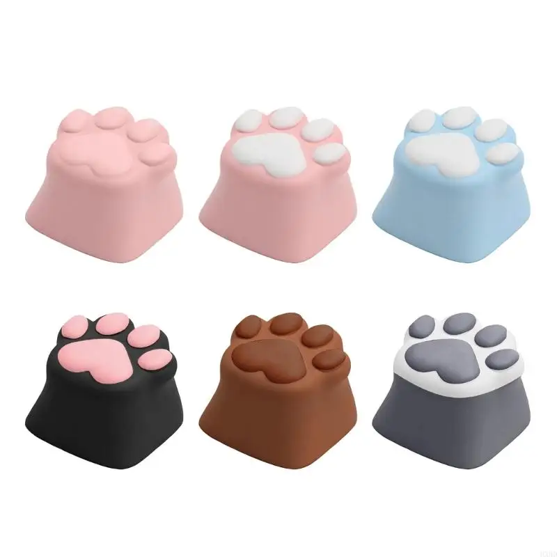 2025 NUEVO PLAYFUL Kitten Claw Resin KeyCaps colorido personalizado para teclados mecánicos