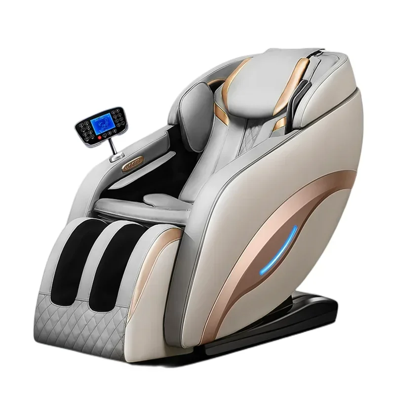 C17 Electric Massage Chair Full Body Wrapped with Large Screen Manual Control AI Assisted Relaxation Home Therapy Seat