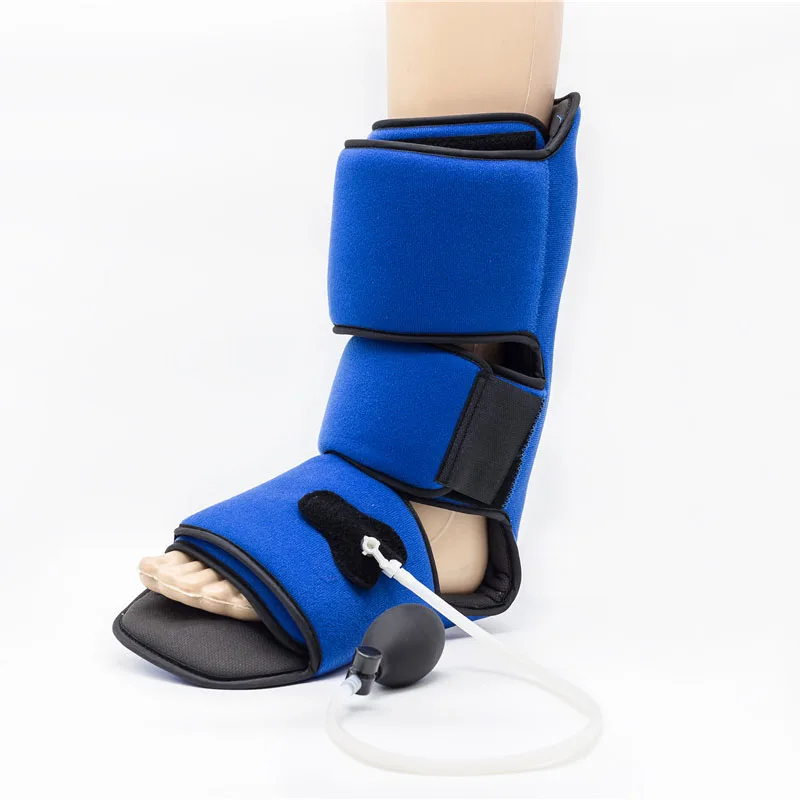 

Ankle Stabilizer Support Brace Splint for Foot Drop & Plantar Fasciitis Pneumatic Shoe with Protection Function